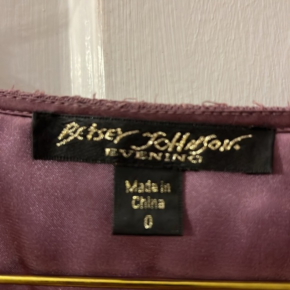 Betsey Johnson purple sequin dress size 0 - Picture 3 of 4